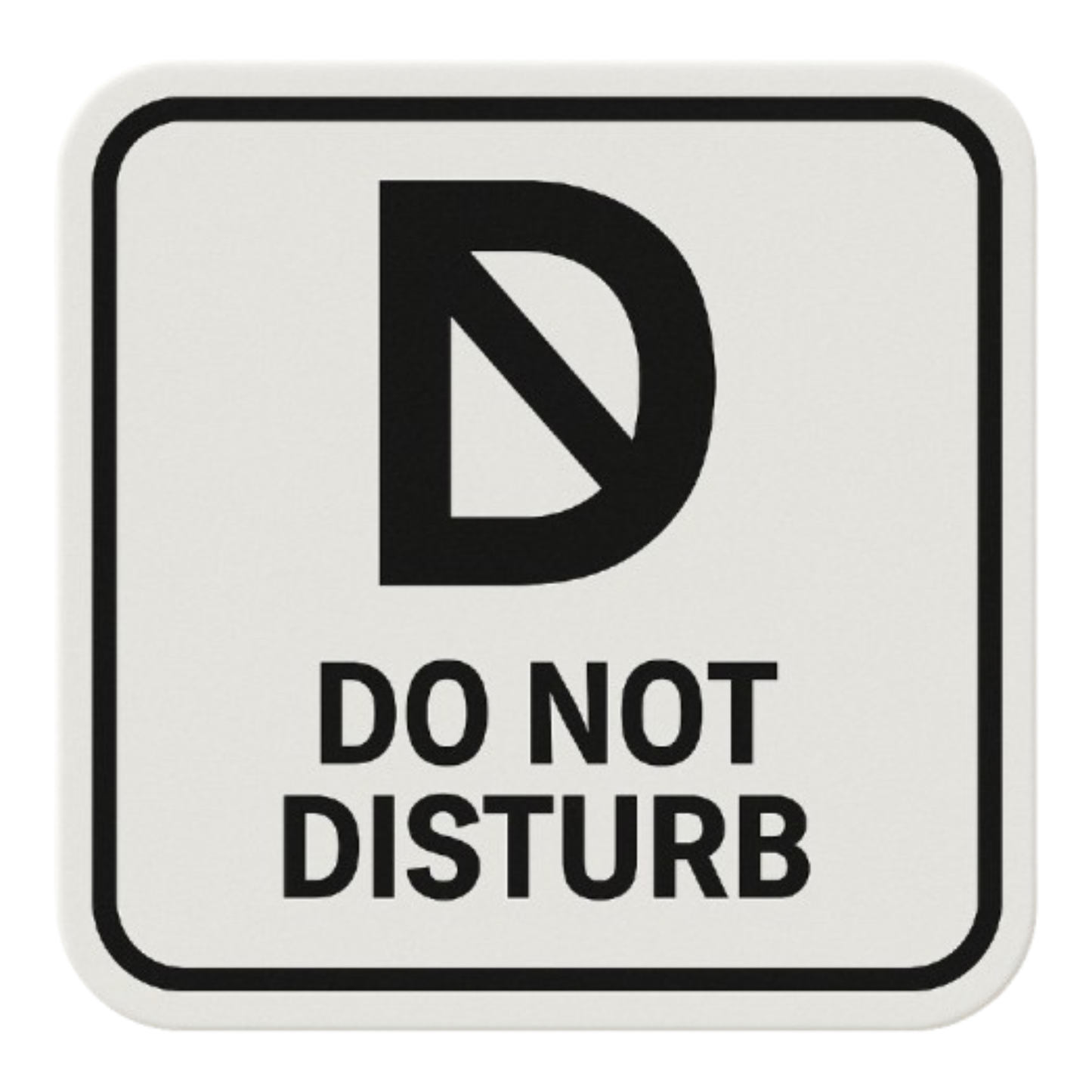 Smeeps Do Not Disturb Sticker – 14 x 14 cm | Professional Office Signage for Workspaces, Cabins & Meeting Rooms
