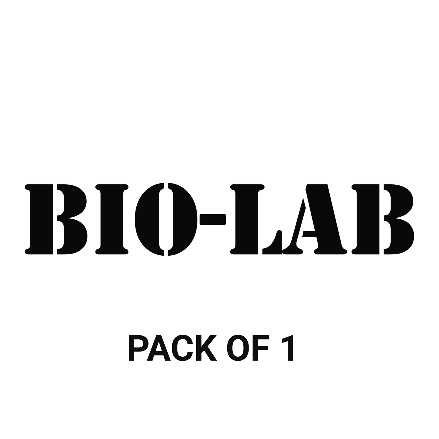 Smeeps BIO-LAB Door Sticker – 16.1 x 3 cm Laboratory Sign – Waterproof & Durable Vinyl Label