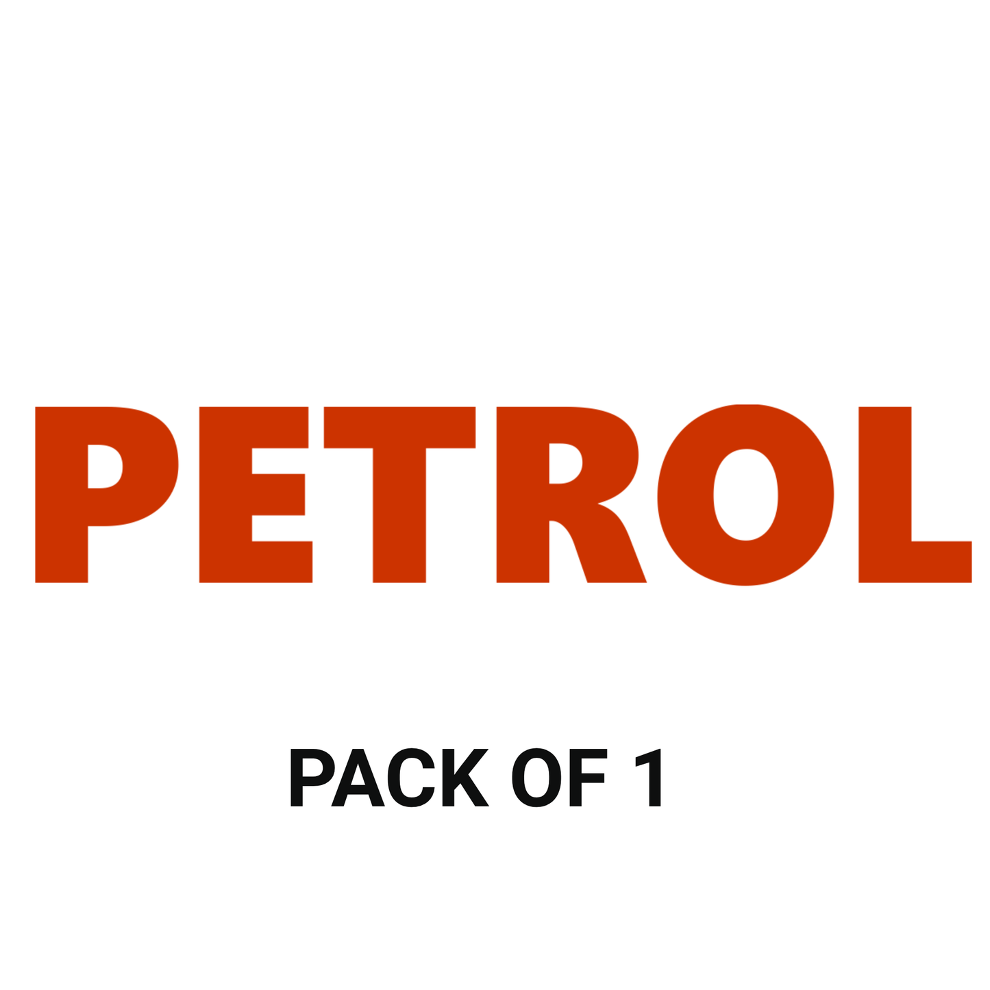 Smeeps PETROL Sticker – 10 x 2 cm Car Vinyl Decal | Bold Fuel Indicator Label | Waterproof & Durable Design