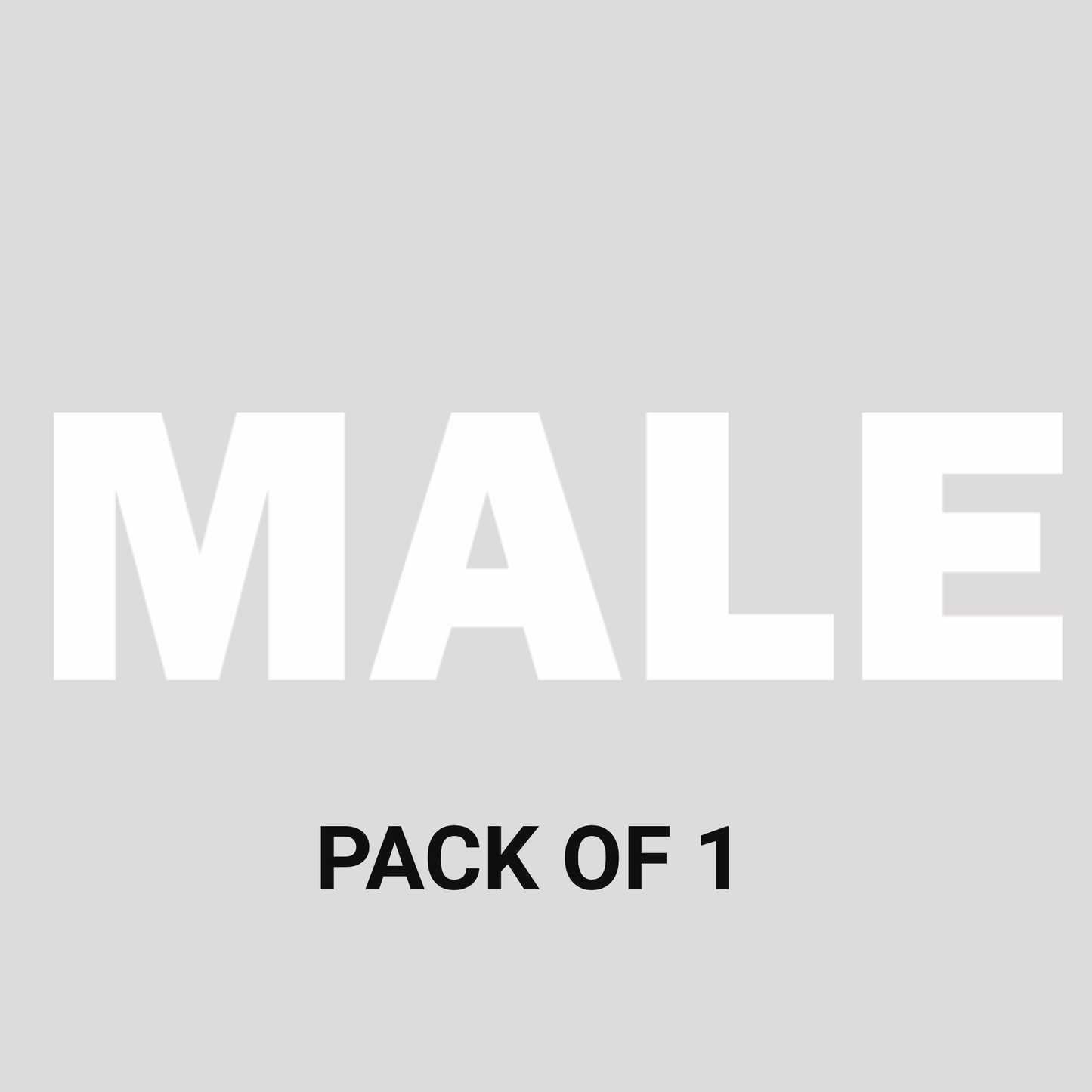 Smeeps Male Sticker – 5.7 x 1.5 cm White Text Vinyl Label | Waterproof, Durable Washroom Door Sign