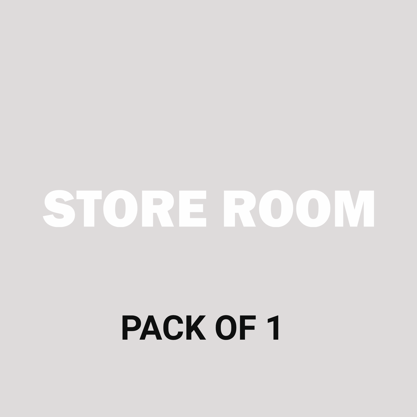 Smeeps Store Room Door Sticker – 13 x 1.5 cm Premium Vinyl Label | Waterproof & Durable Office Signage