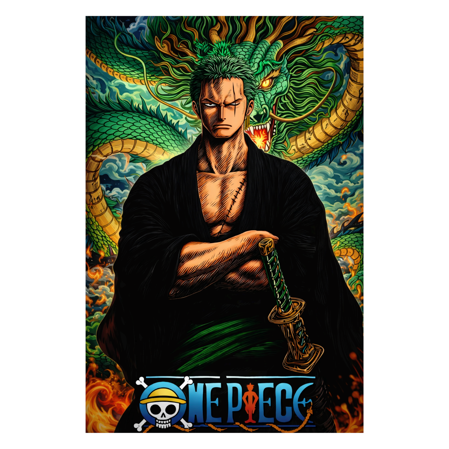 Smeeps Anime One Piece A4 Wall Poster Set – 29.7 × 21 cm (11.69 × 8.27 Inch) Premium Art Print | 300 GSM Thick Paper | NOT GUMMING | Waterproof UV Resistant Wash Proof | Pack of 10