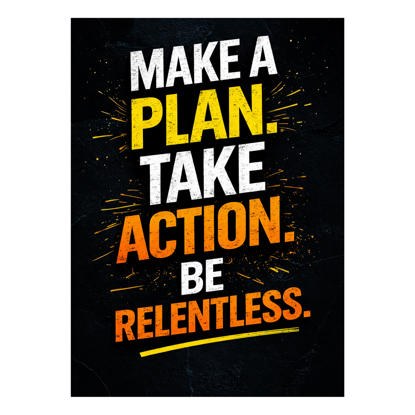 Smeeps Motivational Quotes A4 Wall Poster Set – 29.7 × 21 cm (11.69 × 8.27 Inch) Premium Art Print | 300 GSM Thick Paper | NOT GUMMING | Waterproof UV Resistant Wash Proof | Pack of 10