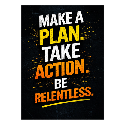 Smeeps Motivational Quotes A4 Wall Poster Set – 29.7 × 21 cm (11.69 × 8.27 Inch) Premium Art Print | 300 GSM Thick Paper | NOT GUMMING | Waterproof UV Resistant Wash Proof | Pack of 10