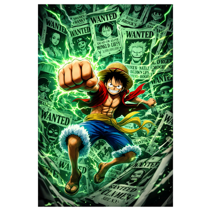 Smeeps Anime One Piece A4 Wall Poster Set – 29.7 × 21 cm (11.69 × 8.27 Inch) Premium Art Print | 300 GSM Thick Paper | NOT GUMMING | Waterproof UV Resistant Wash Proof | Pack of 10