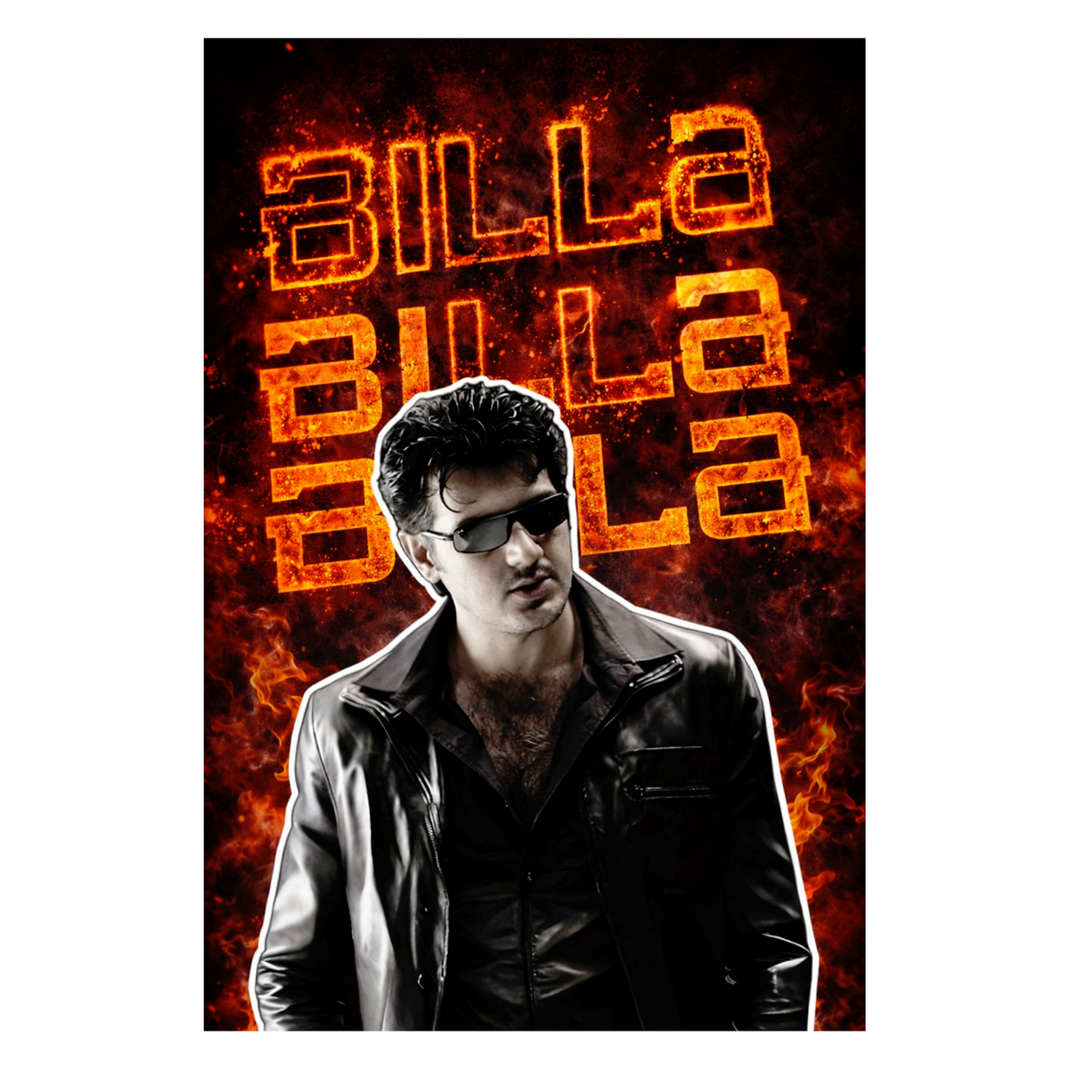 Smeeps Ajith Kumar A4 Wall Poster Set – 29.7 × 21 cm (11.69 × 8.27 Inch) Premium Art Print | 300 GSM Thick Paper | NOT GUMMING | Waterproof UV Resistant Wash Proof | Pack of 10