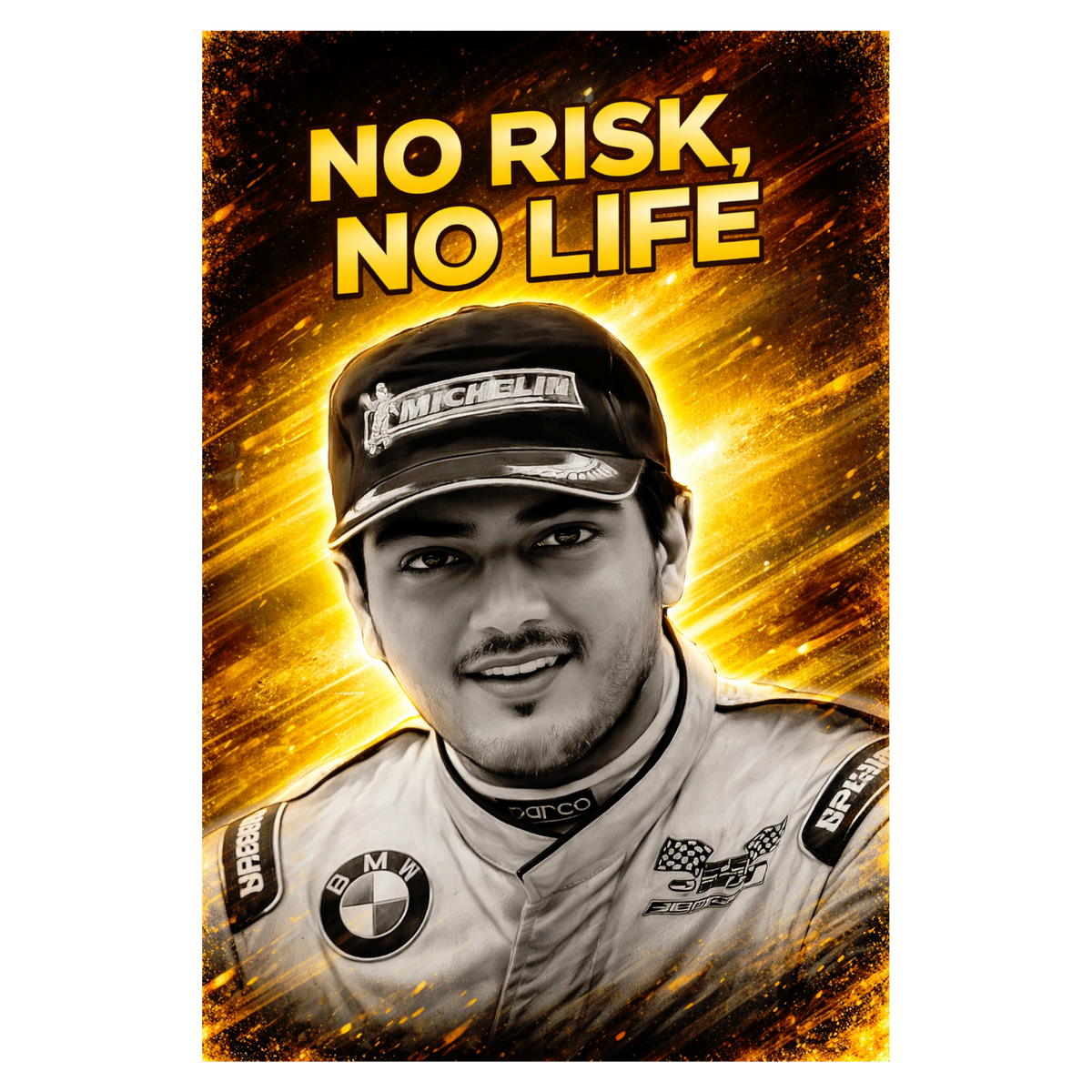 Smeeps Ajith Kumar A4 Wall Poster Set – 29.7 × 21 cm (11.69 × 8.27 Inch) Premium Art Print | 300 GSM Thick Paper | NOT GUMMING | Waterproof UV Resistant Wash Proof | Pack of 10