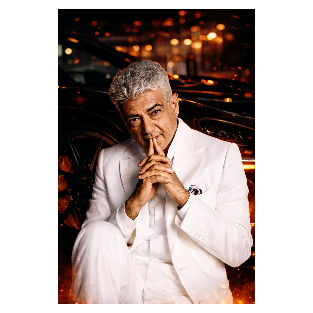 Smeeps Ajith Kumar A4 Wall Poster Set – 29.7 × 21 cm (11.69 × 8.27 Inch) Premium Art Print | 300 GSM Thick Paper | NOT GUMMING | Waterproof UV Resistant Wash Proof | Pack of 10