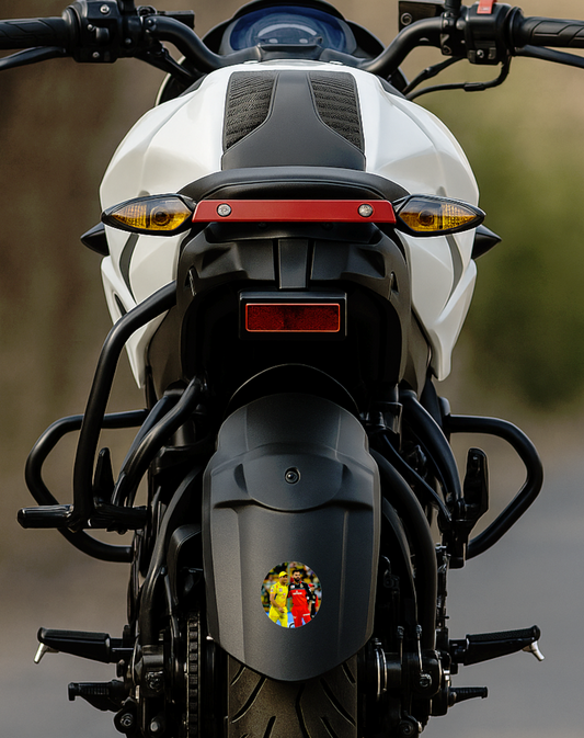 Smeeps Chris Gayle Sticker – 10.16 cm (4 Inch) West Indies Universe Boss Fan Vinyl Decal | Waterproof UV Resistant Round Cricket Sticker