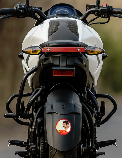 Smeeps Udhayanidhi Stalin Sticker – Premium Portrait Design | 10.16 cm Vinyl Decal | Waterproof & UV Resistant Political Sticker