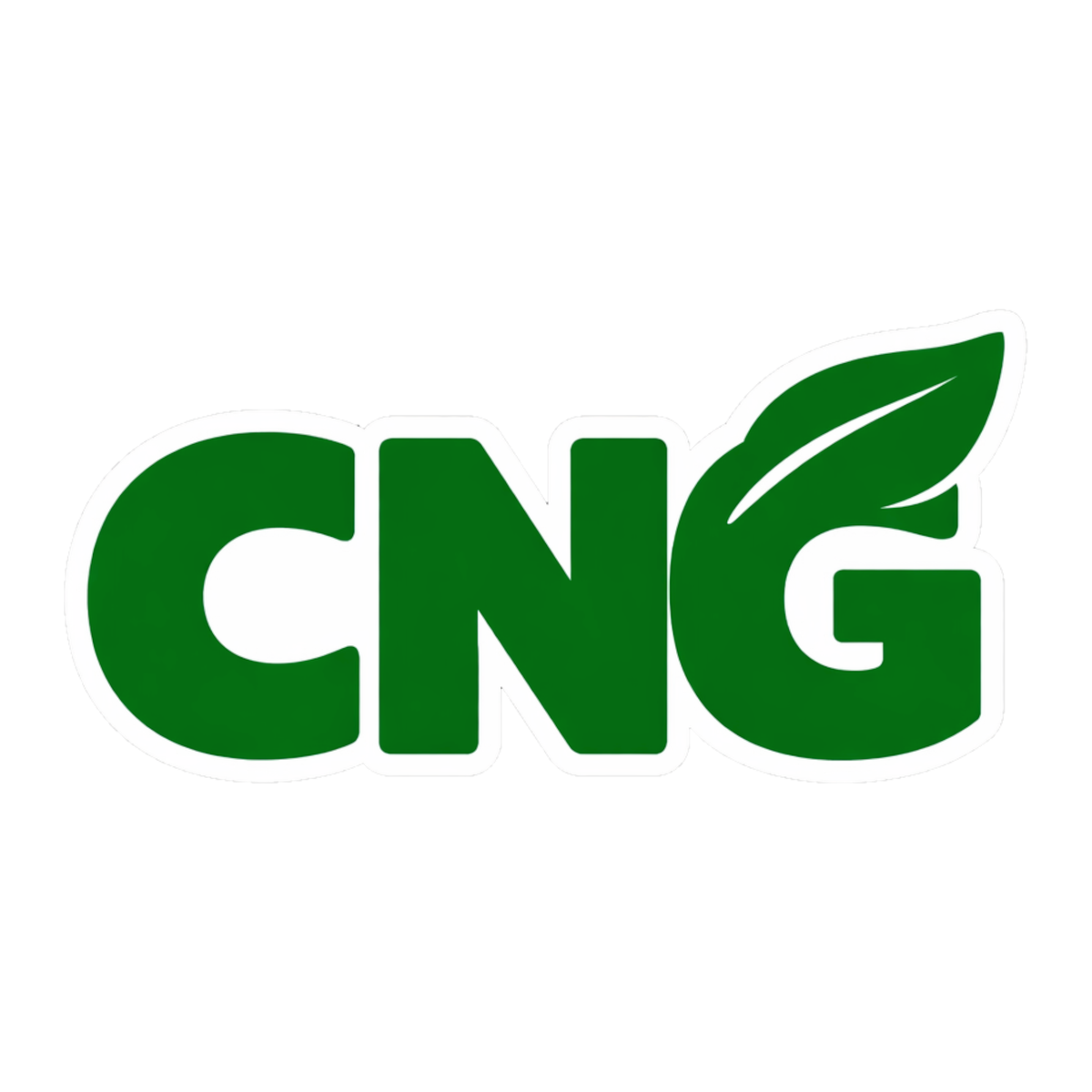 Smeeps CNG Vinyl Sticker – 11.69 × 5.85 cm (4.6 × 2.3 Inch) Waterproof Fuel Type Sticker for Car Fuel Lid, Bike & Vehicle | UV Resistant | Wash Proof | Pack of 1
