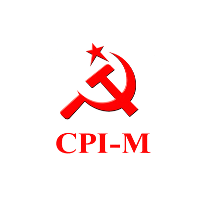 Smeeps CPI-M Party Logo Round Sticker – 10.16 cm (4 Inch) Vinyl Car & Bike Decal | Waterproof UV Resistant Political Sticker