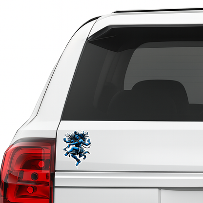 Smeeps Dancing Shiva Vinyl Sticker – 11.69 × 11.69 cm (4.6 × 4.6 Inch) Waterproof Bike & Car Decal | Nataraja Mahadev Design | UV Resistant Wash Proof | Pack of 1