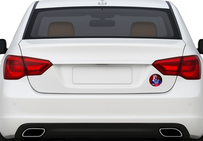 Smeeps Bhuvneshwar Kumar Sticker – 10.16 cm (4 Inch) India Swing Bowler Fan Vinyl Decal | Waterproof UV Resistant Round Sticker