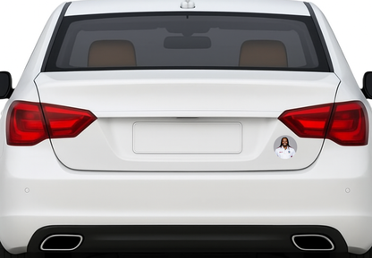 Smeeps Chris Gayle Sticker – 10.16 cm (4 Inch) West Indies Legend Fan Vinyl Decal | Waterproof UV Resistant Round Sticker