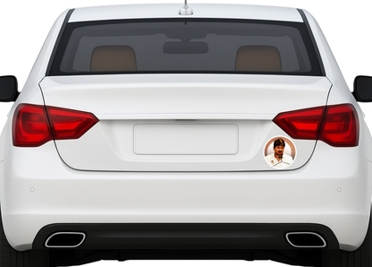 Smeeps Udhayanidhi Stalin Sticker – Premium Round Political Sticker | 10.16 cm Vinyl Decal | Waterproof & UV Resistant DMK Supporter Sticker