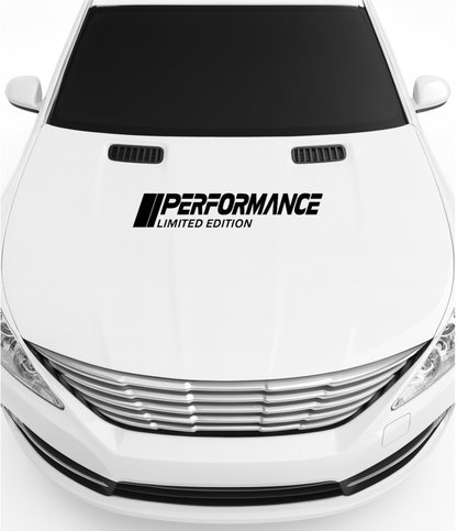Smeeps Performance Limited Edition Sticker – 5.08 x 25.4 cm Car & Bike Vinyl Decal | Sporty Racing Text Design | Waterproof & Durable