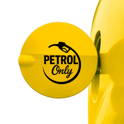 Smeeps Petrol Only Sticker – 9.66 x 8.89 cm Fuel Cap Indicator Vinyl Decal for Car & Bike | Waterproof & UV-Resistant Petrol Label Sticker