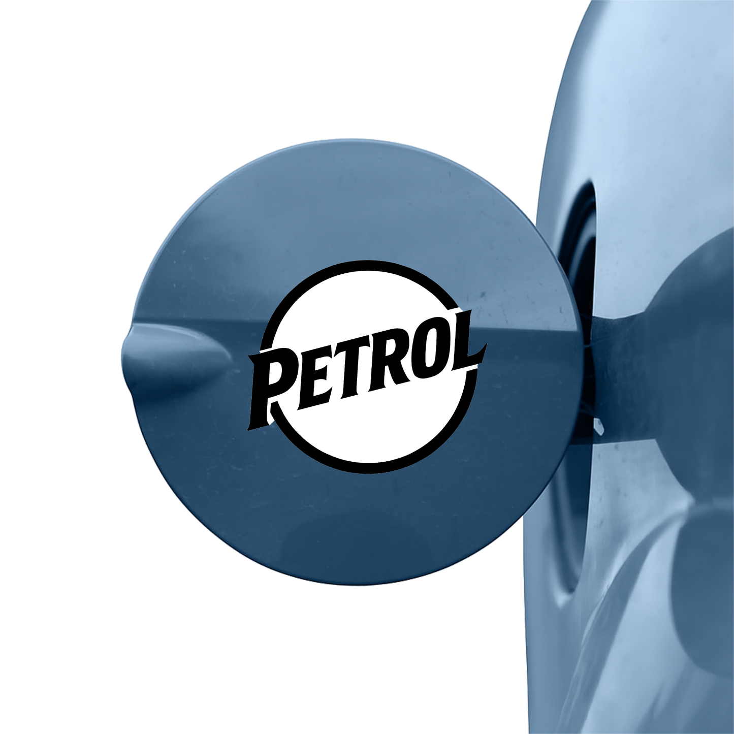 Smeeps PETROL Sticker – 7.62 x 8.2 cm Car & Bike Fuel Type Vinyl Decal | Bold Circle Logo Design | Waterproof & Durable Label