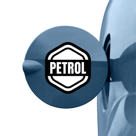 Smeeps Petrol Sticker – 9 x 7.7 cm Bold Shield Design Car & Bike Vinyl Decal | Waterproof & Durable Fuel-Type Label