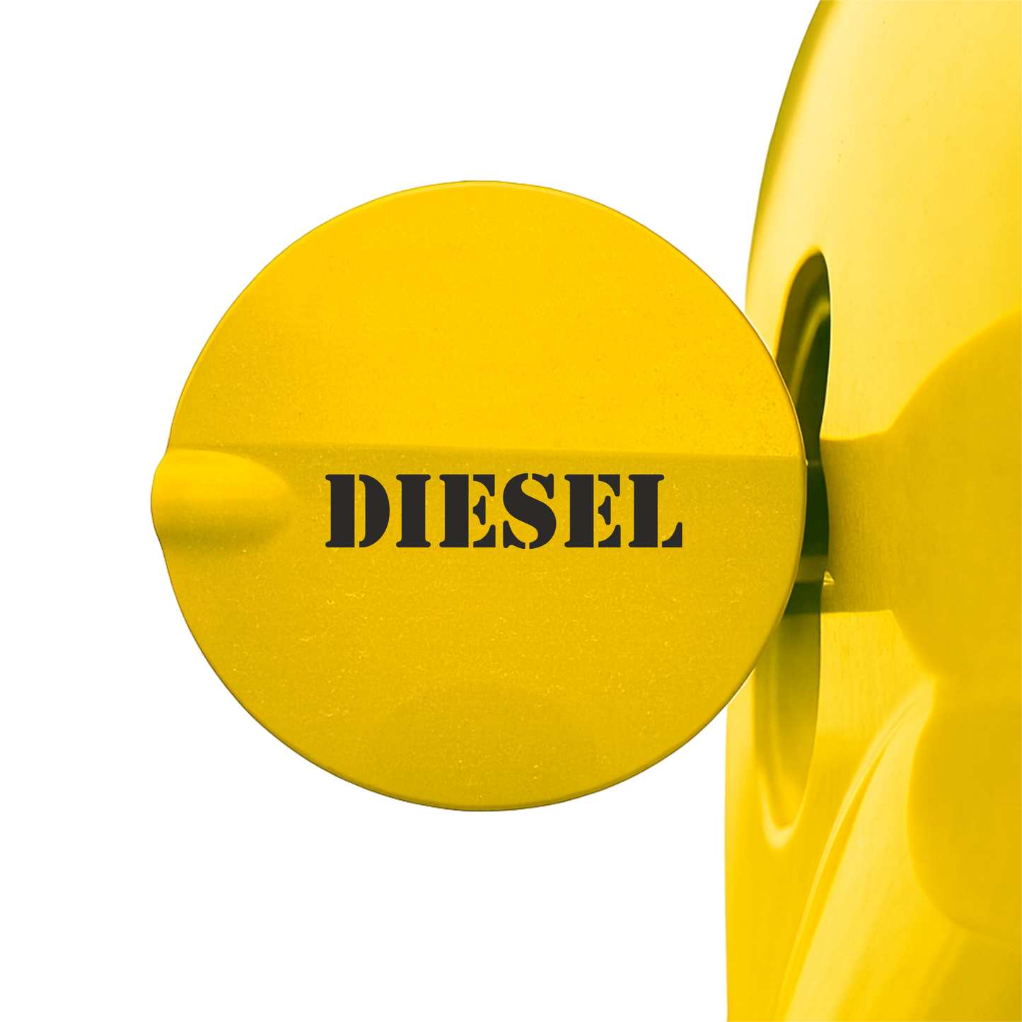 Smeeps DIESEL Text Sticker – 10 x 2 cm Bold Black Vinyl Decal | Fuel Indicator Label | Car Truck Sticker | Waterproof & UV-Resistant Design