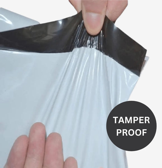 Smeeps | 6 x 8 Inch Plastic Courier Bags – With POD Jacket, Tamper Proof, Self-Adhesive, Waterproof Poly Mailers