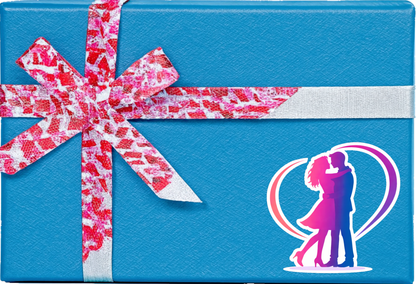 Smeeps Romantic Couple Love Car & Bike Sticker – 10.16 × 10.16 cm (4 × 4 Inch) Hugging Couple Vinyl Decal | Waterproof UV Resistant Wash Proof Durable