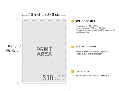 Smeeps Merry Christmas Wall Poster – 30.48 x 45.72 cm Festive Santa & Gifts Decoration | Holiday Home & Office Wall Art | Premium Print & Durable Finish