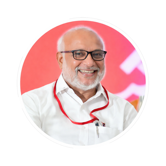 Smeeps M A Baby CPI(M) Sticker – 10.16 cm (4 Inch) Round Car & Bike Vinyl Decal | Waterproof UV Resistant Political Design