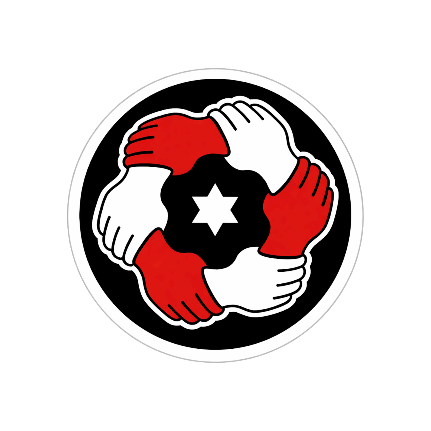 Smeeps Makkal Needhi Maiam Party Logo Sticker – 10.16 cm (4 Inch) Round Car & Bike Vinyl Decal | Waterproof UV Resistant Political Symbol Design