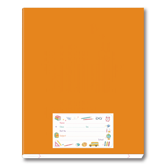 Kids School Name Labels – 7.62 × 4.32 cm (3 × 1.7 Inch) Waterproof Notebook Stickers for School Books, Water Bottles & Accessories | Cute Stationery Theme Pack of 36