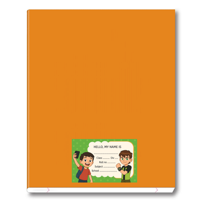 Smeeps Boys School Label Stickers – 3.5 x 2 Inch Name Slip for Books & Notebooks | Pack of 10 | Green Cartoon Theme for Kids