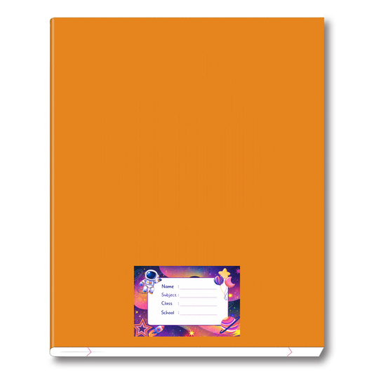 Smeeps Space Theme School Name Labels Sticker – 7.62 × 5.08 cm (3 × 2 Inch) Personalized Writable Notebook Labels for Kids | Astronaut Galaxy Theme Sticker Pack of 10