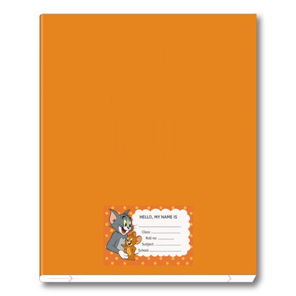 Smeeps Tom & Jerry School Label – 3.5 x 2 Inch Name Sticker | Cute Cartoon Design | Books & Notebook Label for Kids | Pack of 10