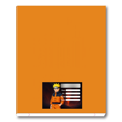 Smeeps Naruto School Label Sticker – 3.5 x 2 Inches Notebook Tag | Anime Character Design | Premium Waterproof Label for Books & Notes | Pack of 10