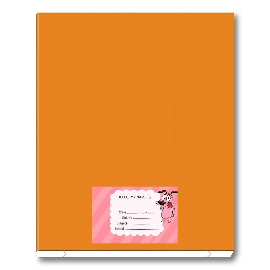 Smeeps Kids School Notebook Label Stickers – 3.5 x 2 Inches Name Labels | Cute Cartoon Theme | Pack of 10 Waterproof Stickers