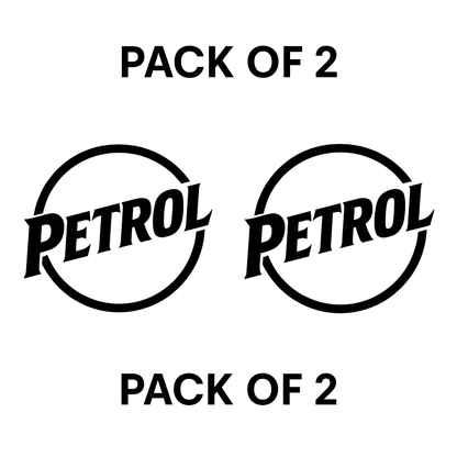 Smeeps PETROL Sticker – 7.62 x 8.2 cm Car & Bike Fuel Type Vinyl Decal | Bold Circle Logo Design | Waterproof & Durable Label