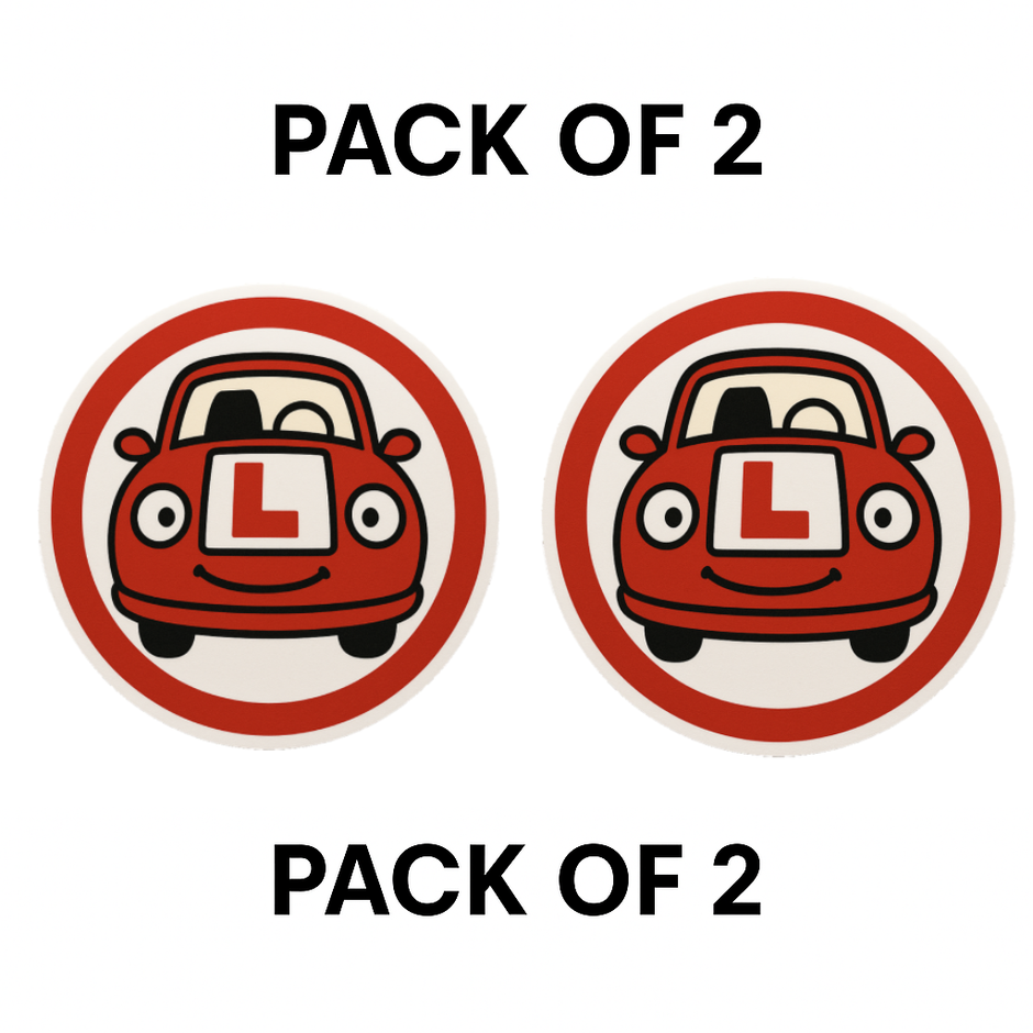L Board – Learner Driver Safety Awareness Stickers for Vehicles – SMEEPS
