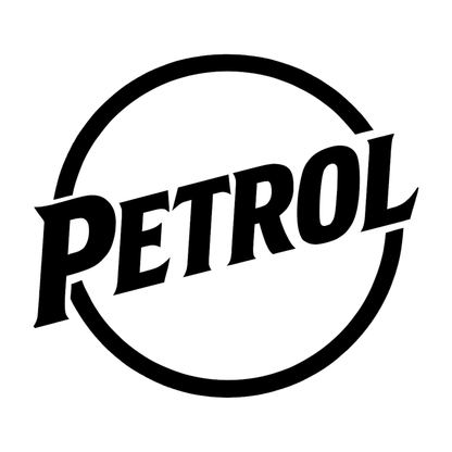 Smeeps PETROL Sticker – 7.62 x 8.2 cm Car & Bike Fuel Type Vinyl Decal | Bold Circle Logo Design | Waterproof & Durable Label