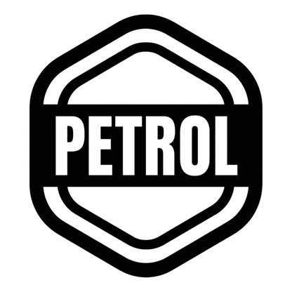Smeeps Petrol Sticker – 9 x 7.7 cm Bold Shield Design Car & Bike Vinyl Decal | Waterproof & Durable Fuel-Type Label