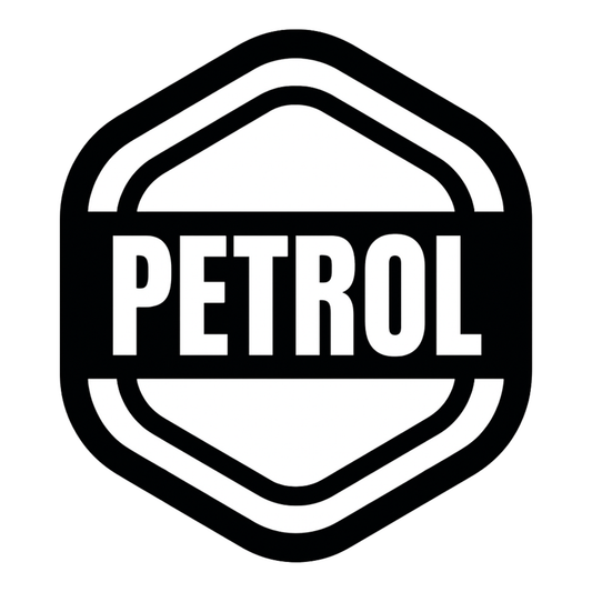 Smeeps Petrol Sticker – 9 x 7.7 cm Bold Shield Design Car & Bike Vinyl Decal | Waterproof & Durable Fuel-Type Label