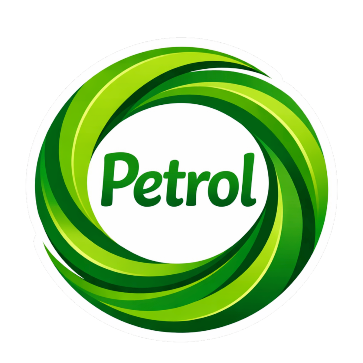 Smeeps Petrol Fuel Type Sticker – 10.67 × 10.16 cm (4.2 × 4 Inch) Waterproof Vinyl Car Fuel Lid Sticker | Petrol Tank Cap Decal | UV Resistant Washproof Automotive Fuel Indicator Sticker | Pack of 1