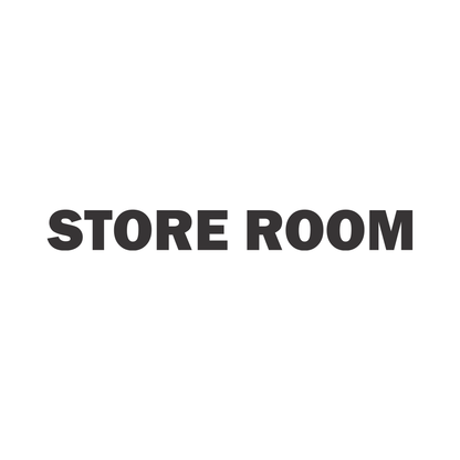 Smeeps Store Room Sticker – 13 x 1.5 cm Vinyl Door Label | Professional Office & Warehouse Signage | Waterproof & Durable Decal