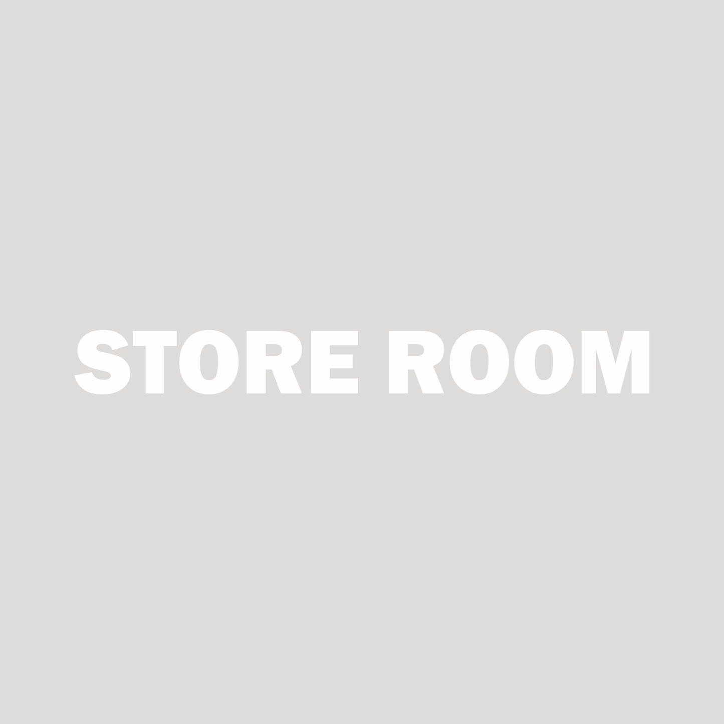 Smeeps Store Room Door Sticker – 13 x 1.5 cm Premium Vinyl Label | Waterproof & Durable Office Signage