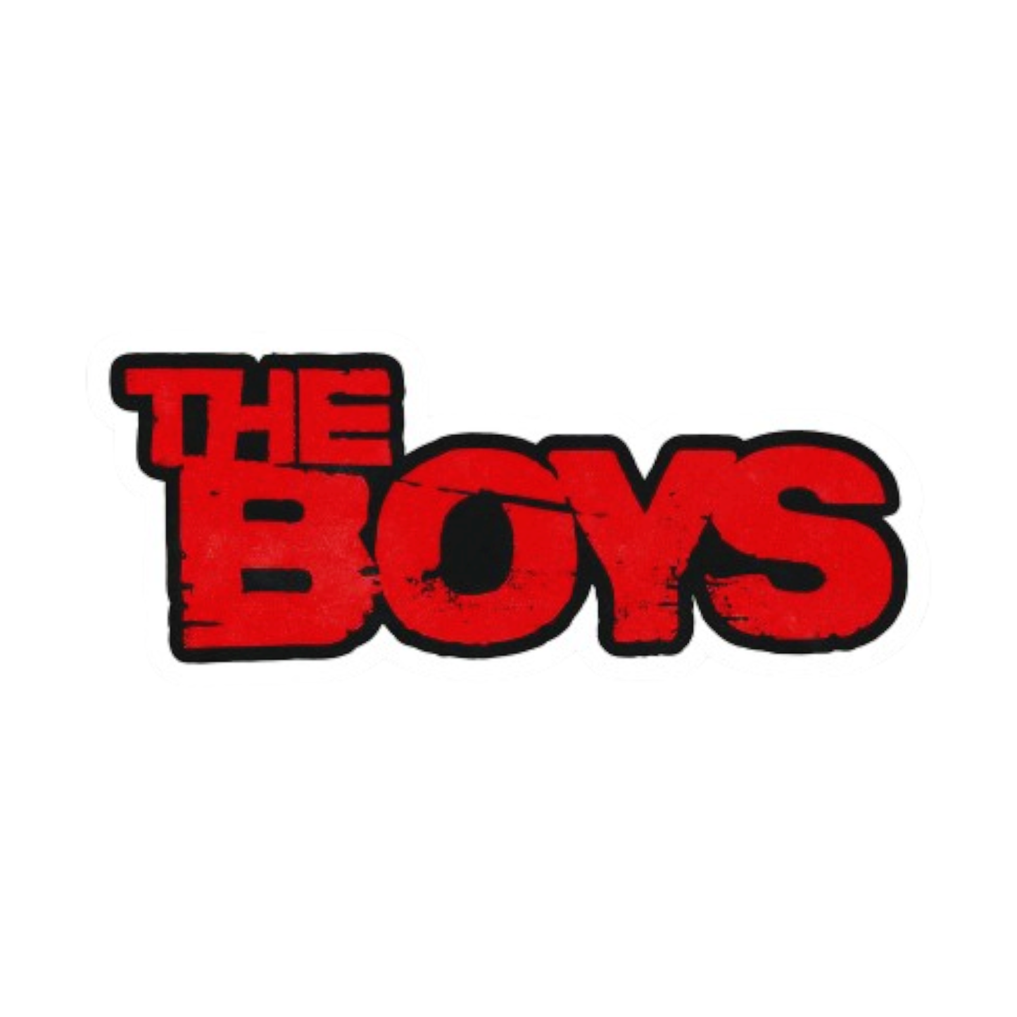 Smeeps The Boys Sticker – 11.68 x 5.08 cm Car & Bike Vinyl Decal | Bold Red Text Design | Waterproof & Durable Series-Themed Sticker