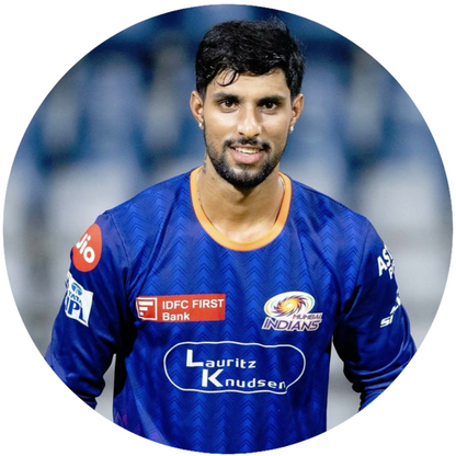 Smeeps Tilak Varma Sticker – 10.16 cm (4 Inch) Indian Cricket Rising Star Fan Vinyl Decal | Waterproof UV Resistant Round Car & Bike Sticker