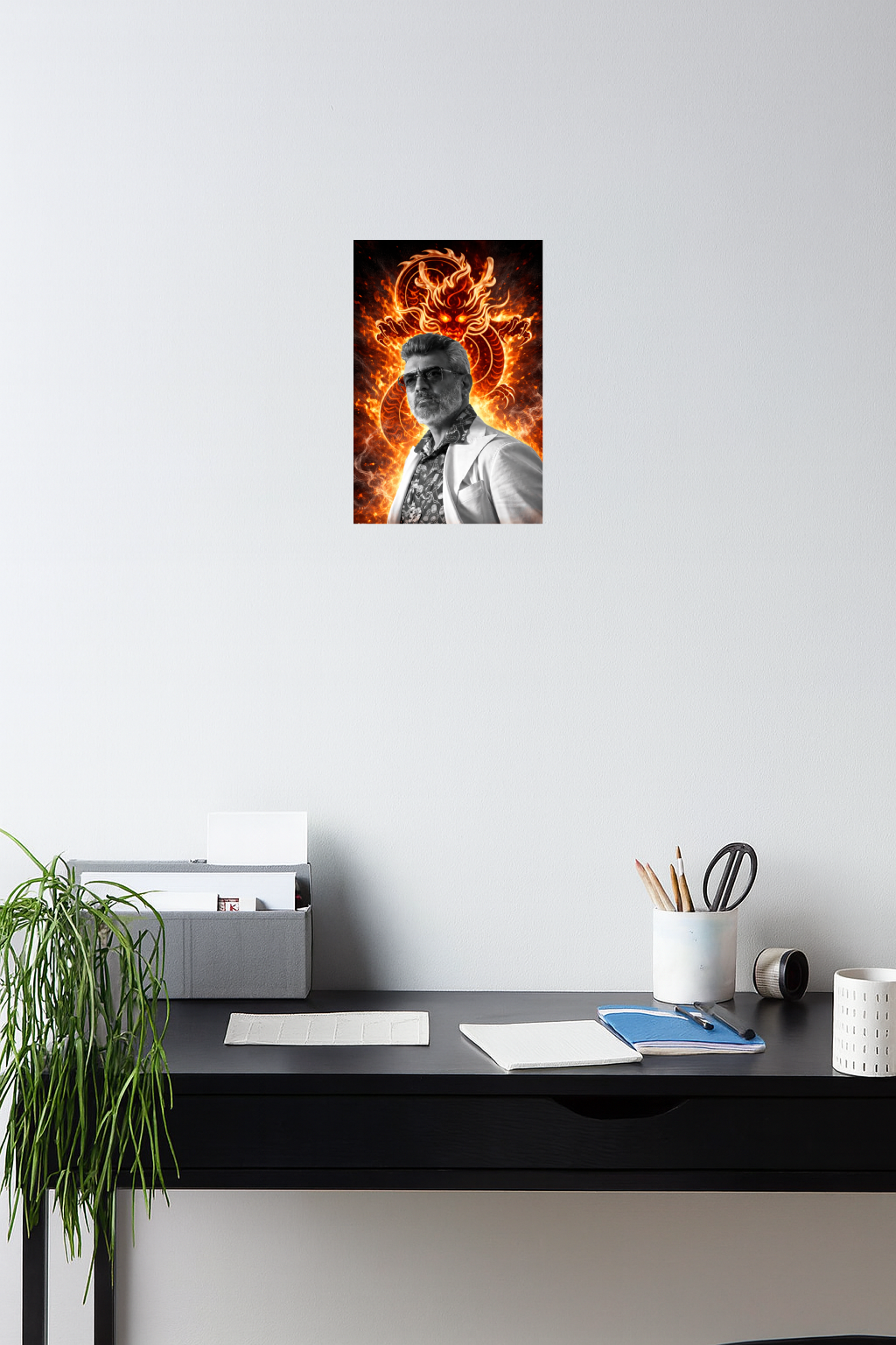 Smeeps Ajith Kumar A4 Wall Poster Set – 29.7 × 21 cm (11.69 × 8.27 Inch) Premium Art Print | 300 GSM Thick Paper | NOT GUMMING | Waterproof UV Resistant Wash Proof | Pack of 10