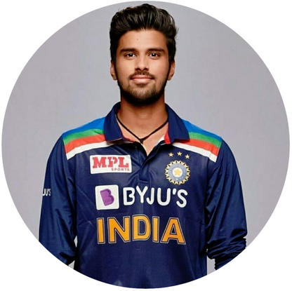 Smeeps Shubman Gill Sticker – 10.16 cm (4 Inch) Indian Cricket Star Fan Vinyl Decal | Waterproof UV Resistant Round Car & Bike Sticker