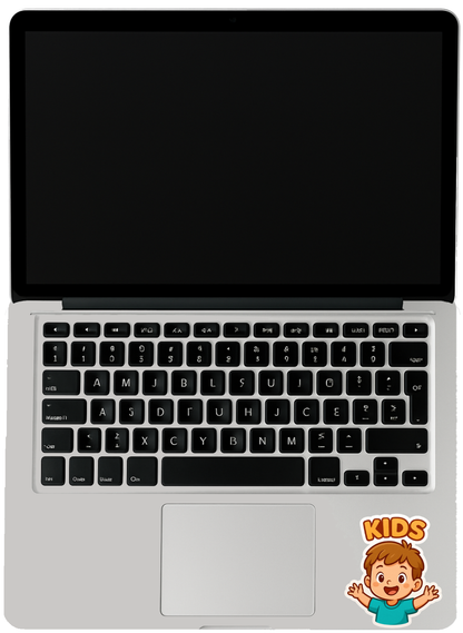 Smeeps Kids Cartoon Sticker – Cute Boy Illustration | 10.42 x 8.89 cm Vinyl Label | Waterproof & Durable Kids Room, Notebook & Toy Decor Sticker