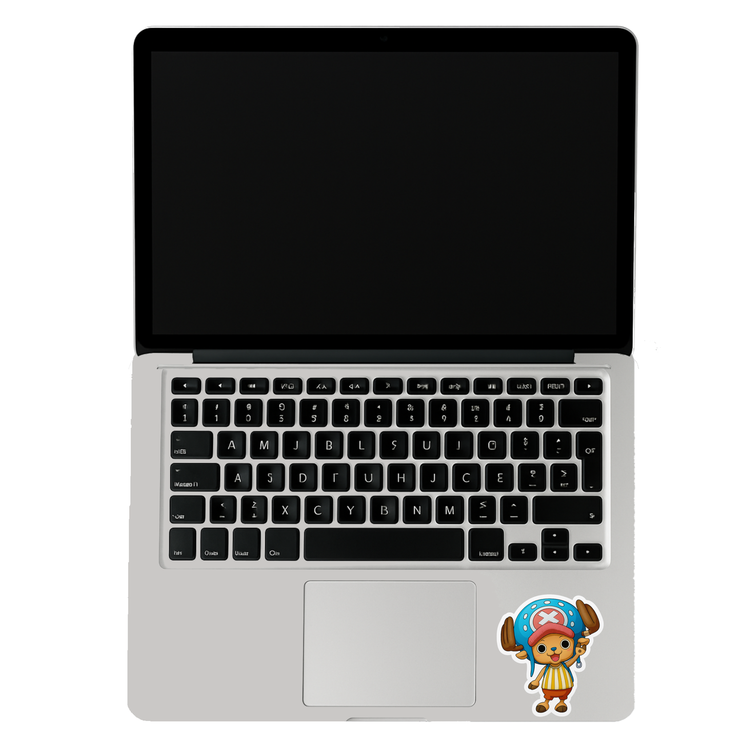 Smeeps Chopper One Piece Sticker – 8.89 x 10.16 cm Cute Anime Car & Bike Decal | Waterproof & UV Resistant